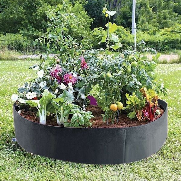 Upphöjd planter Blomsterplanter Upphöjd planter Grönsakslåda Planteringsväska