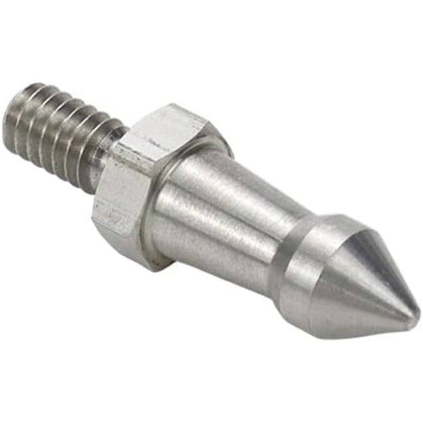 （3/8 tum） Rostfritt stål stativ hexagon skruv kamera stift monopod ersättningstillbehör