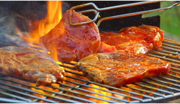 2-pack rostfria saxar tänger kök mat bakning bröd grill buffé tänger