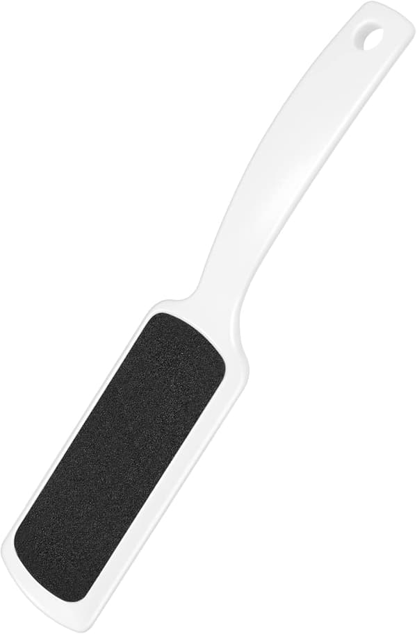 Dobbeltsidet fodpladefil Dødhudsfjerner (hvid) 1 stk