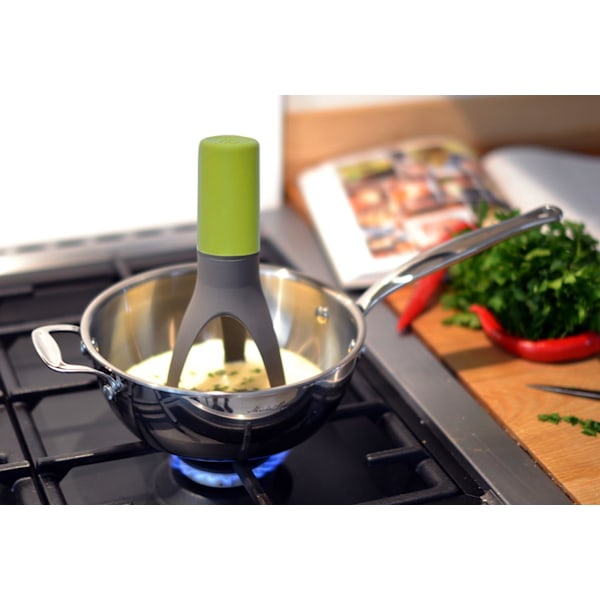 Unik Automatisk Pan Mixer - Längre Nylon Ben Olivgrön Green