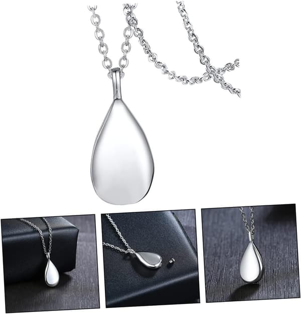 Parfymeanheng Diffuser Ask Dråpe Duft Eterisk Aromaterapi Morsdagsgave (sølv) Silver