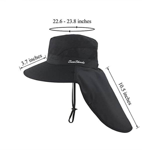Dam solhatt med hästsvans sommar sol UV-skydd hatt hopfällbar bred brätte Boonie hattar Pink