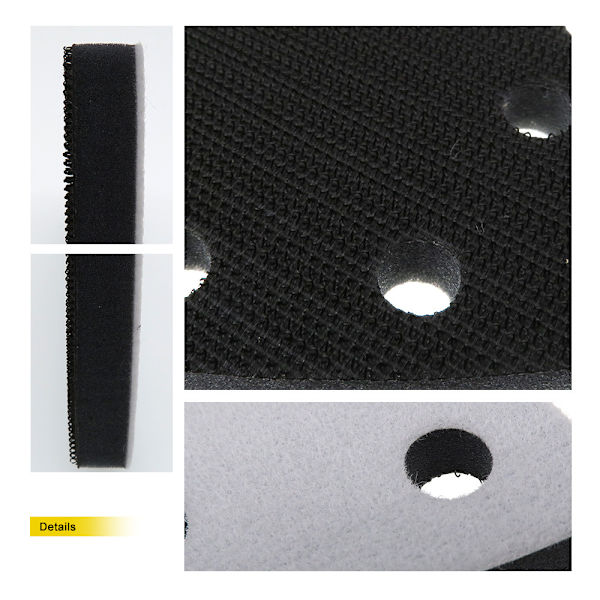 2608000149 Slipmatta för Delta-slipmaskiner för PDA 100/120 E, Svart