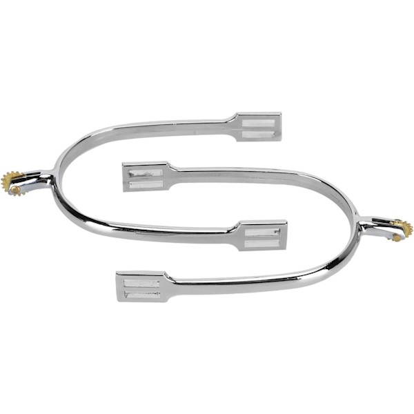 Equestrian Training Zinklegering Vridbar Kopparväxel Sporrar (Silver) 2 Stycken