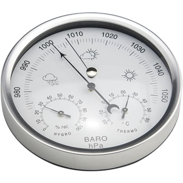 Urtavla Typ Barometer med termometer Hygrometer Väderstation Barometriska tryckmått