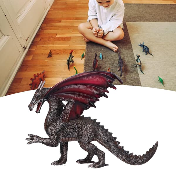 Barnas simulering solid Jurassic dinosaur modell ornamenter
