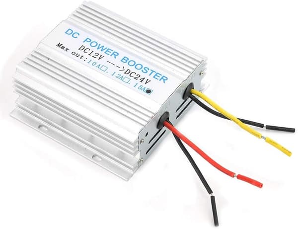 Strømomformer, bilstrømforsyning 12V til 24V DC-DC inverteromformer 15A