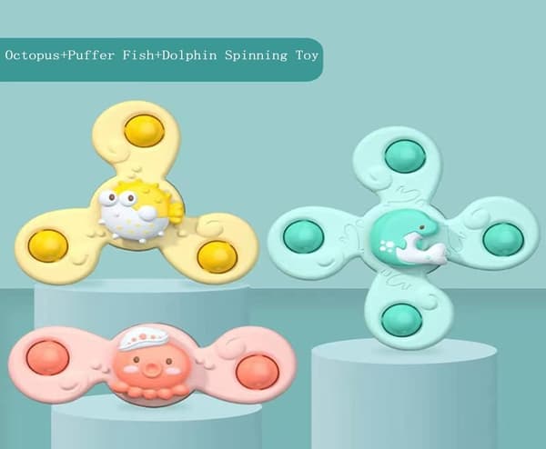 Barnas magiske spinnende fingertuppspinner (3 stiler) 3 stk