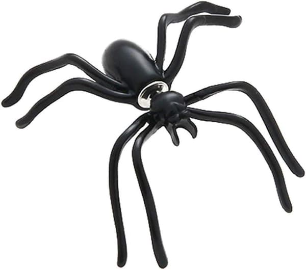 Halloween øredobber dobbeltsidige edderkopp øredobber 1 par
