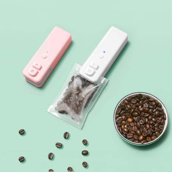 Husholdnings Mini Snack Plastikpose Forseglingsartefakt (Grå) 1 Styk grey