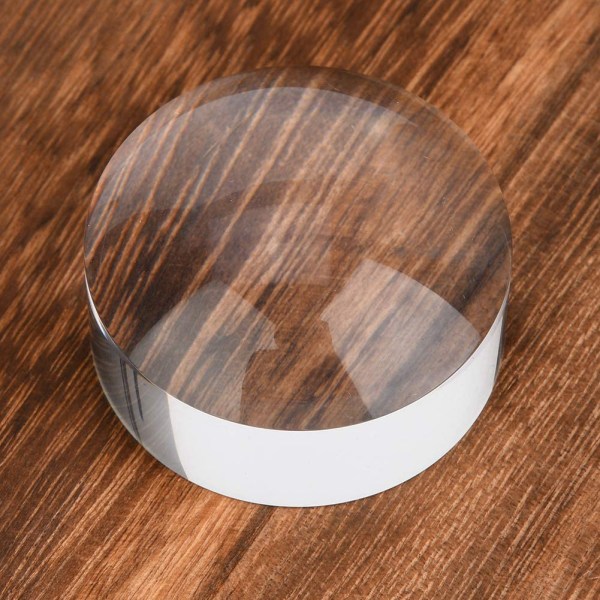 Pappersvikt kupol optisk förstoringsglas 8X förstoringsförmåga Förstoringsglas Förstoringsglas kupol