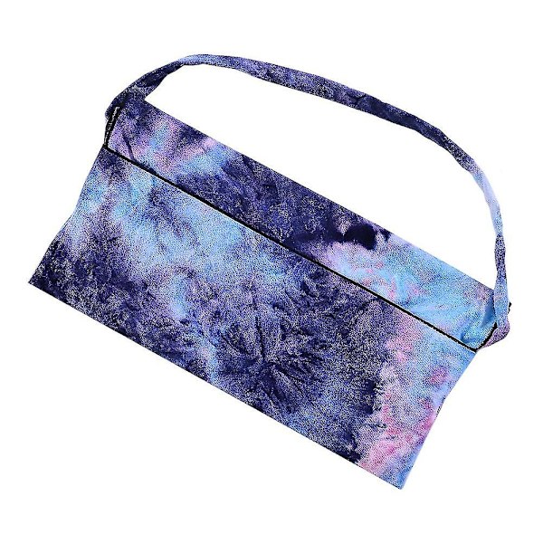 Tie Dye Strandhandduk Recliner Överdrag Recliner Överdrag med Sidoförvaringsficka (blå) blue