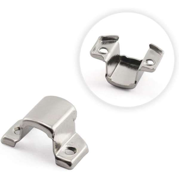 1 stycke 3 tums automatisk fjäderspärr i rostfritt stål hem tryckknapp typ dörrbult 5.9cm