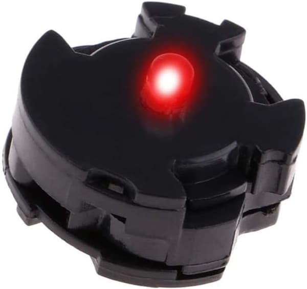 Figurmodel Legetøj LED Lys Legetøj Transformations Tilbehør (Rød) 5 Stykker red
