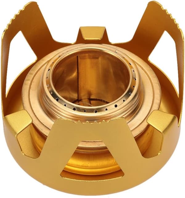 Mini Alkoholbrenner Ultralett Campingbrenner Kobberlegering Ovn Spritbrenner Bronze