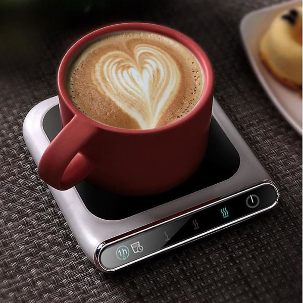 Kaffekoppsvärmare Skrivbord 3-växlad justerbar temperatur underlägg