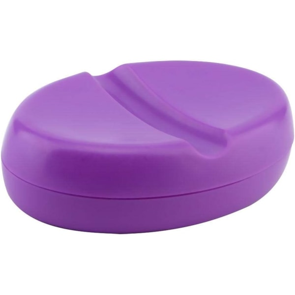 Multifunktionell magnetisk nålkudde Nål Syverktyg Nål Ingen förvaringslåda Gör-det-själv-lädertillbehör (lila) Purple