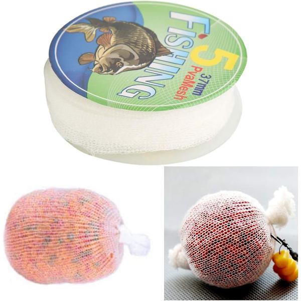 5M Vattenlöslig Fiske Linje, PVA Vattenlöslig Nät Fiske Tillbehör (37mm) Fiske Tillbehör