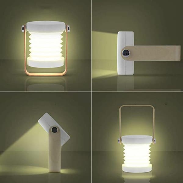 Trådløs og bærbar LED sengelampe bordlampe sengelampe