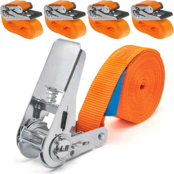 NineClouds 4 stk. 800 kg 4 m et-delt skraldebånd surringsstropper