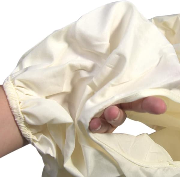 Massagebordslakan, skönhetsmassagebordsöverdrag med ansiktshål, elastisk snörkant (beige) beige