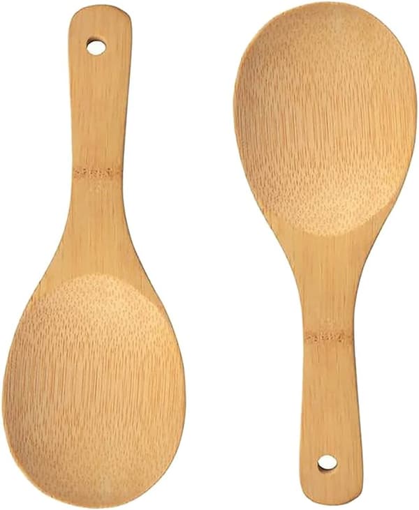 4 st bambu non-stick ris sked ris paddel ris spatel ris skopa skopa för sushi