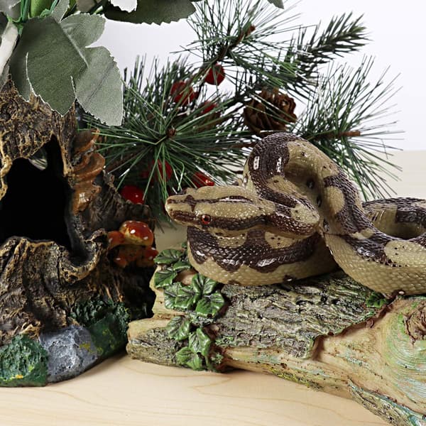 Simulaatio kumista tekokäärmelelu python-malli puutarhan kammottavat kepponen rekvisiitat