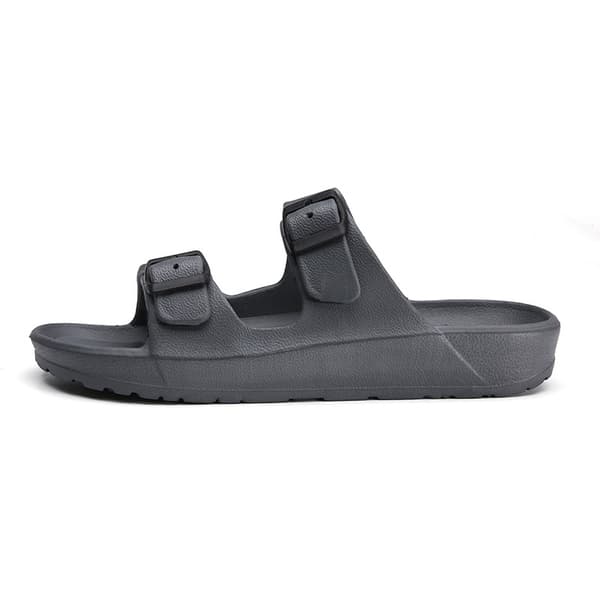 Komfortable klassiske sandaler til mænd med justerbar rem (sort 41) black 41