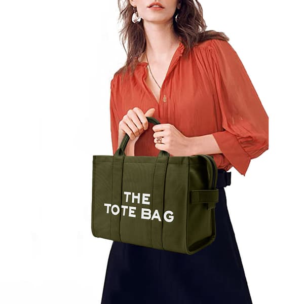 Damehåndvesker Lerret Messenger Bag Reiseveske Blå