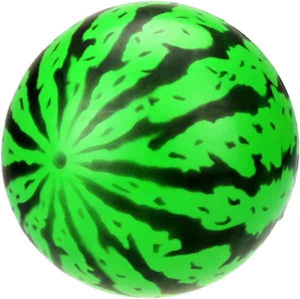 Vattenmelon uppblåsbar boll, barn plastbollar, 3PCS vattenmelon PVC boll barnleksaker (20cm)