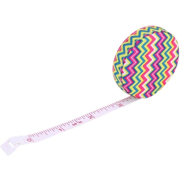 1 st måttband, hopfällbart måttband för tygsömnad skräddare tyg（krusning） color 1