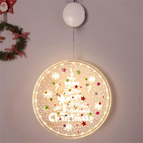 Julnattslampa för barn, DIY Diamond Juldekor Present (stil 1) color 7