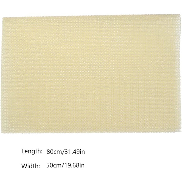 Halkskyddsmatta Halkskyddande Matta 50 x 80 cm Mattstopp 2 st Mattor Halkskyddande Underlägg Fästning