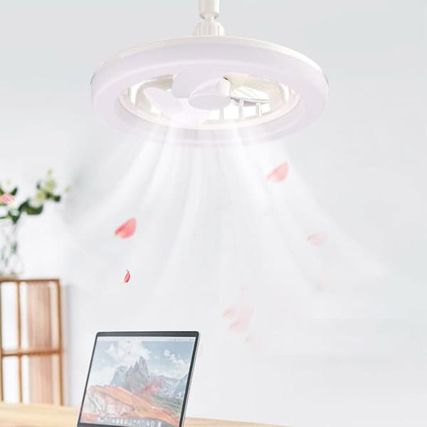 Bladeless loftventilator med aromaterapi | Timing loftventilatorer med lys og fjernbetjening