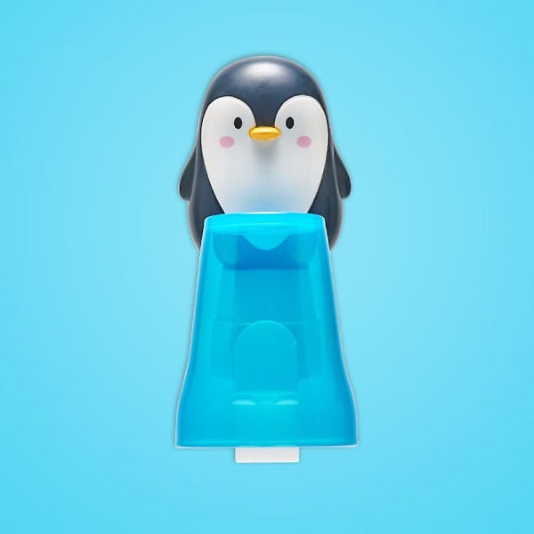 Penguin Tandborstkopp med tandborsthållare Badrumsmugg för tecknade djur för barn (stil 3) color 3