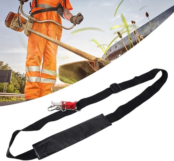 Gresstrimmer Skuldersele, Universell Trimmer Nylon Enkel Skuldersele Krattkutter
