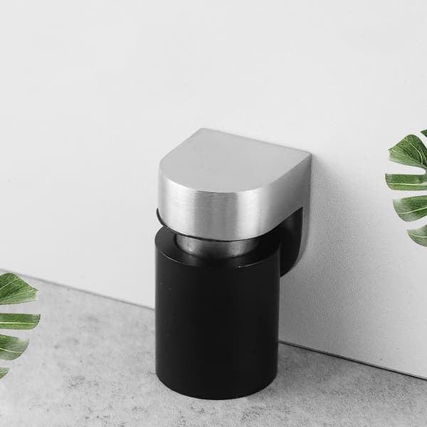 Deluxe Solid 304 Støbt Gulvmonteret Magnetisk Pop Up Dørstopper Dørstop Dørholder