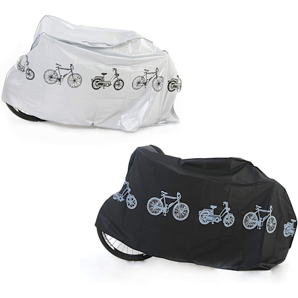 2-pack cykelskydd cykel regnskydd skyddsskydd vattentäta cykelskydd regn