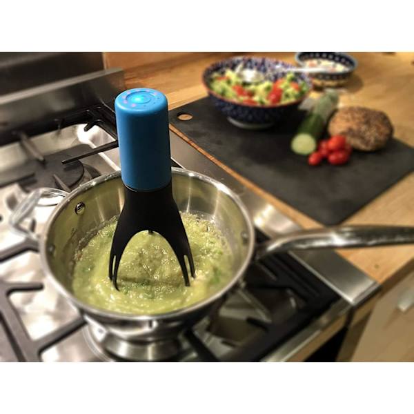Unik Automatisk Pan Mixer - Längre Nylon Ben Olivgrön Green