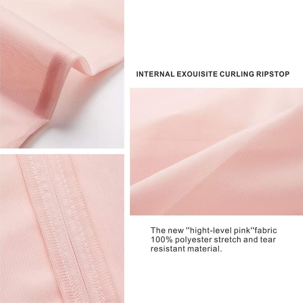 2 stk. netvaskepose Holdbar honeycomb-netvaskepose med lynlåslukning (pink) pink