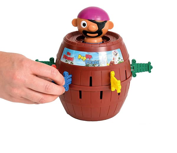 Barnlek \"Pop Up Pirate\", Spel för familjen, pop up-spel