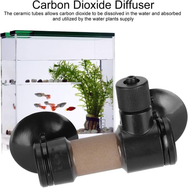 Akvarium fisketank karbondioksid diffuser, forstøver (stor) 1 stk 5.5*4*3.5cm