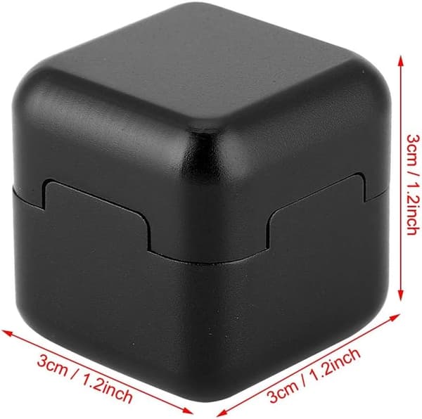 Poolkridtholder Aluminium Bærbar Mini Magnetisk Poolkridtholder Billardkridtholder