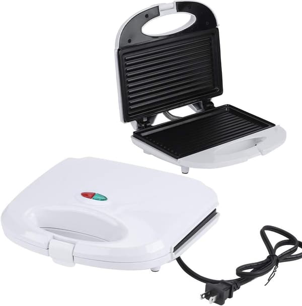 Sandwichmaker, multifunksjonell rask oppvarming elektrisk minibakemaskin