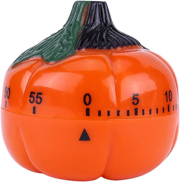 Græskar Design Mekanisk Timer Køkken Timer Husholdnings Madlavning Tidsmanager (Orange)