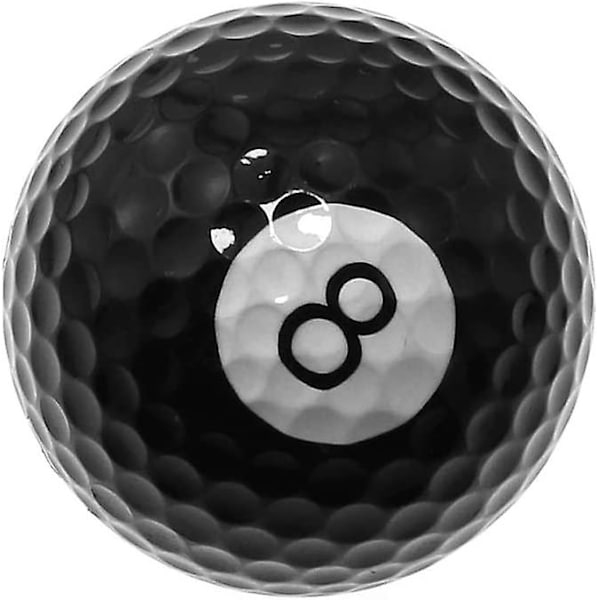 6-pack golfbollar med fotbolls-, basket-, baseboll-, tennis- och biljarddesign
