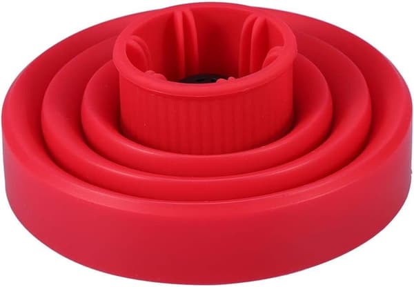 Hårføner Diffuser Hårfønerdeksel Styling Sammenleggbart Silikon Frisørverktøy (Svart) black
