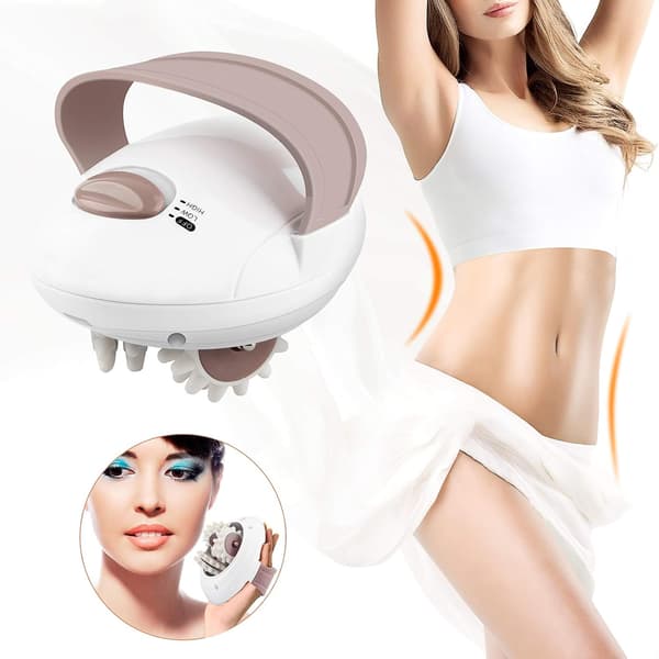 Kropsmassager, 3D-rulleformende massager elektrisk helkropsslankende
