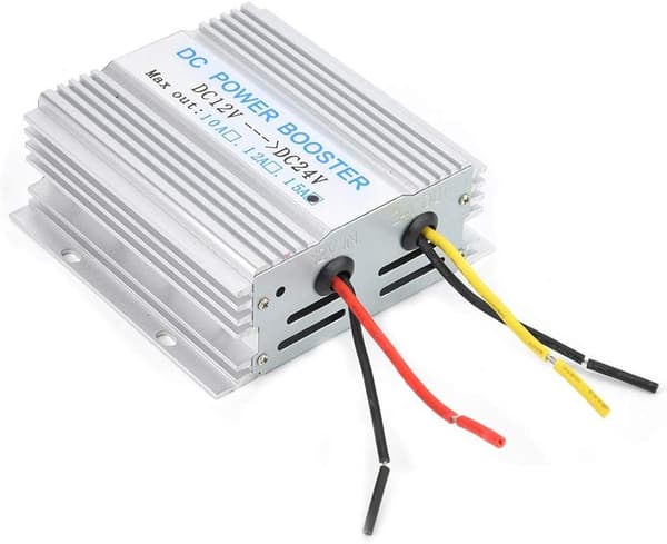 Strømomformer, bilstrømforsyning 12V til 24V DC-DC inverteromformer 15A